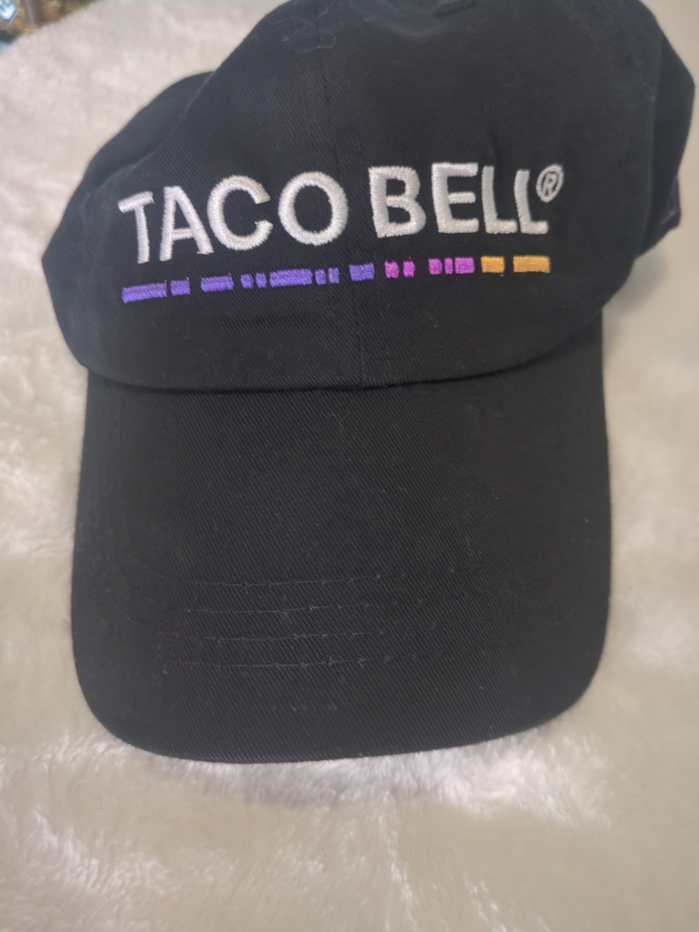 Taco Bell Black Logo Baseball Cap